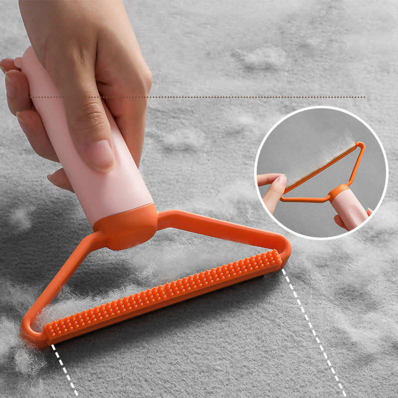 Pet Cat Dog Hair Remover Dematting Comb Double-sided Sofa Clothes Shaver Lint Roller Para sa Paglilinis ng Mga Alagang Hayop Comb Brush Pagtanggal ng Mitts Brush