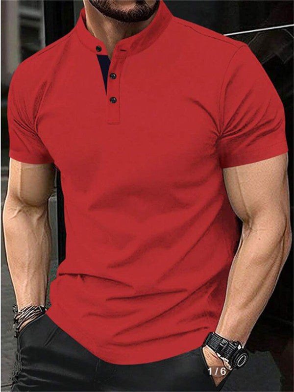 Summer New AliExpress Amazon Polo Shirt Zipper Pocket Men's Sports Polo Shirt Factory Wholesale