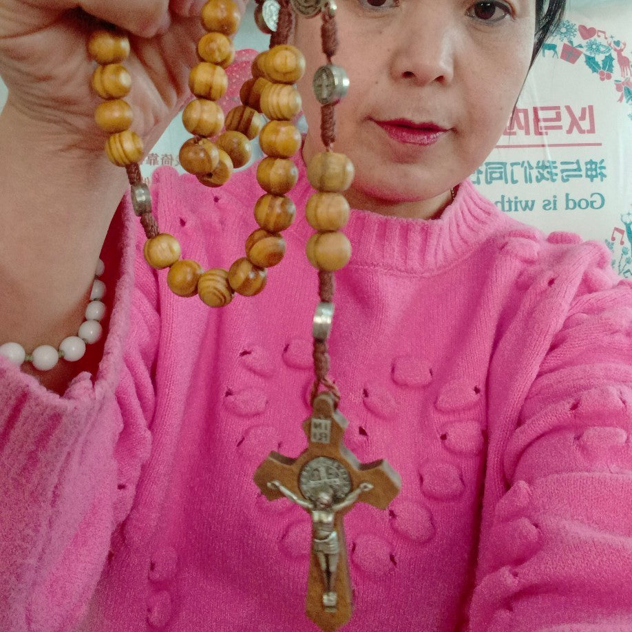 Handmade Prayer Beads Necklace Jewelry