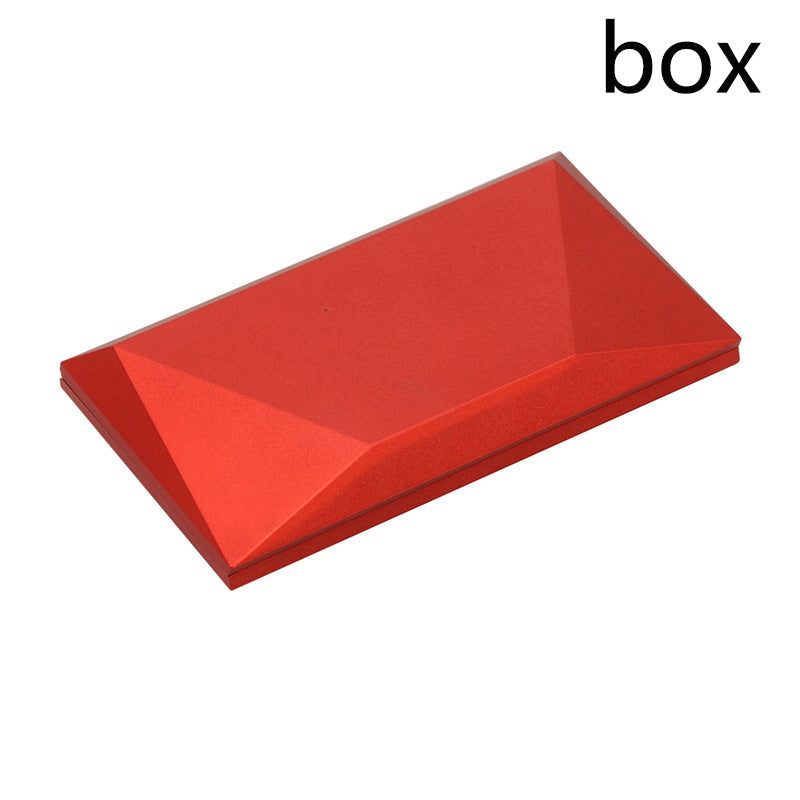 Caja de amor 3D Caja de anillo giratoria con forma de rosa en forma de corazón Regalo del día de San Valentín