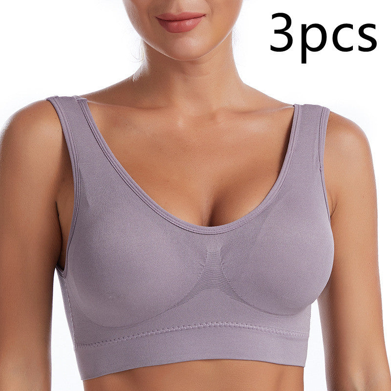 Women's Running Shockproof Gathering Sports Bra