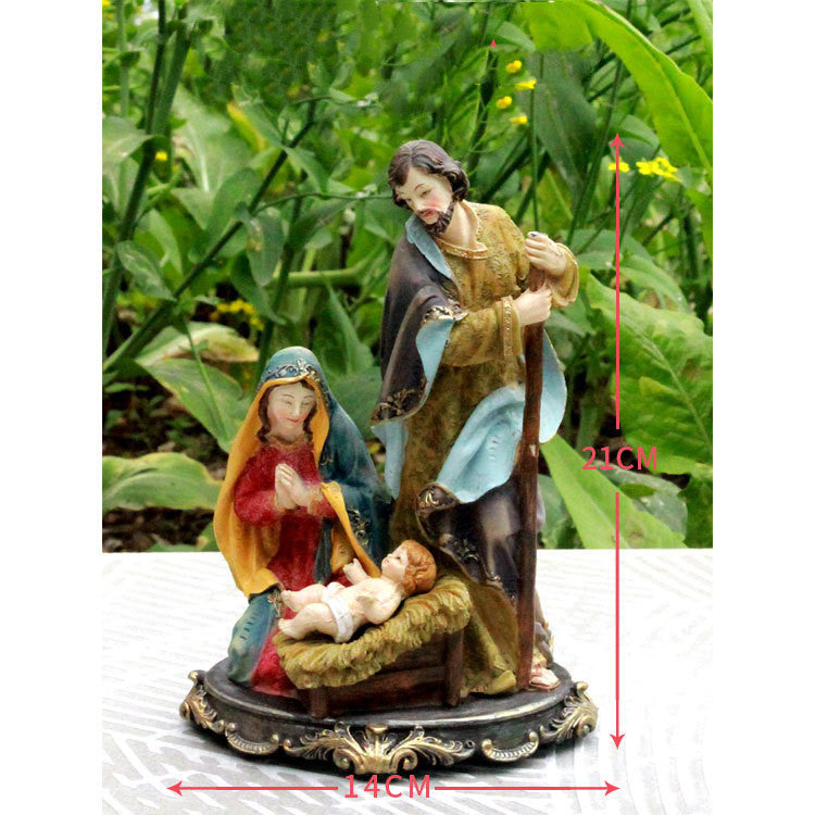 Virgin Mary Statue Religious Series Home Decoration