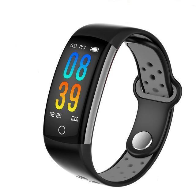 0.96 LCD Q6 Smart Band Heart Rate Monitor Fitness Bracelet IP68 Waterproof Watches Blood Pressure Oxygen Fintess Tracker