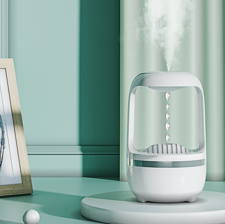 Humidificador antigravedad, máquina de aromaterapia con reflujo de agua, gran capacidad, para oficina, dormitorio, niebla pesada silenciosa, pulverizador doméstico