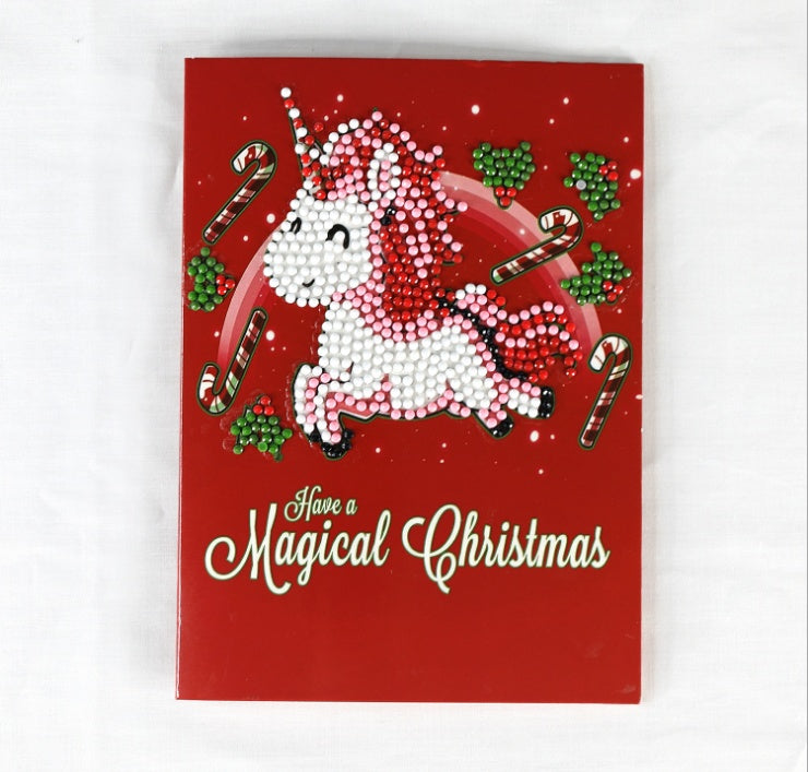 Creative Christmas Card Christmas Card  Diamond Painting  Greeting Card