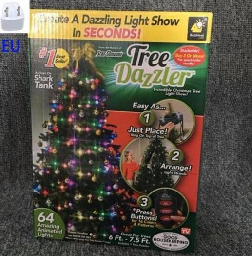 64 Light Dazzler Shower Tree Light Show Ng Christmas Tree