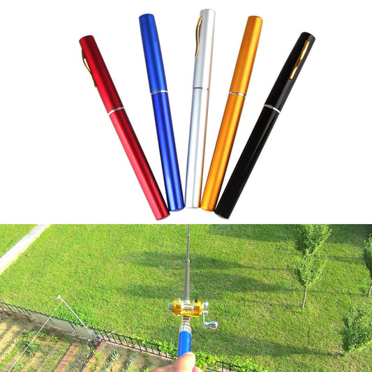 1 metrong dayuhang kalakalan Mini fishing rod, cross border Amazon WISH portable pen fishing rod Fishing Rod A