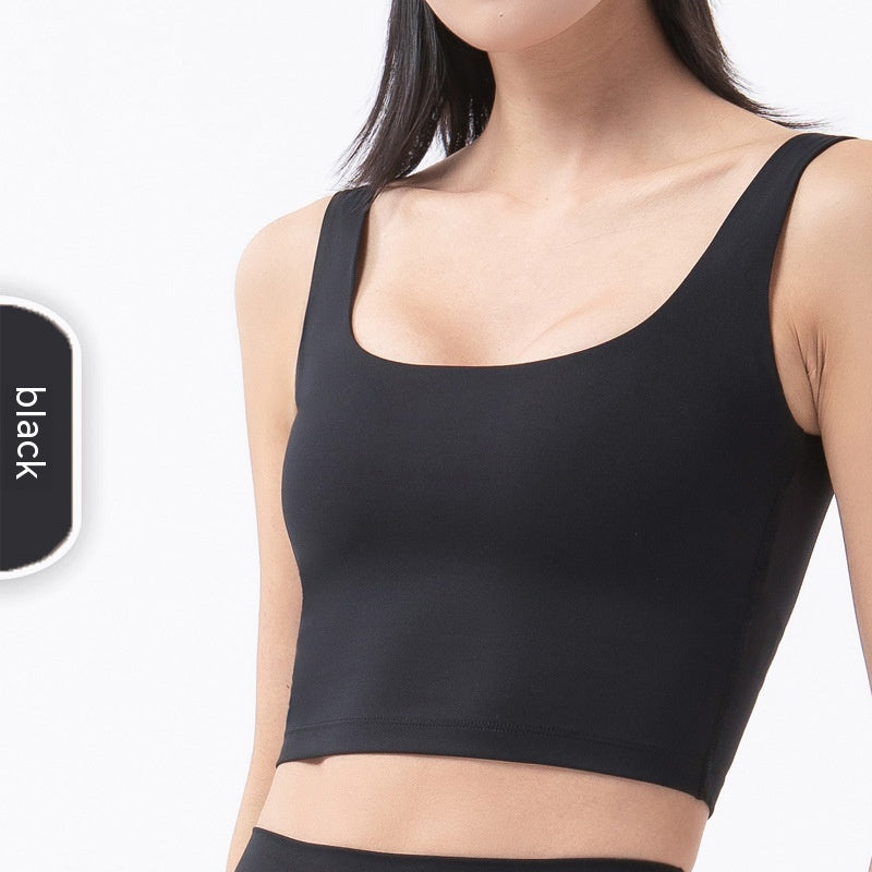 Women's Fashion Casual Deep U Back Yoga Vest Bra