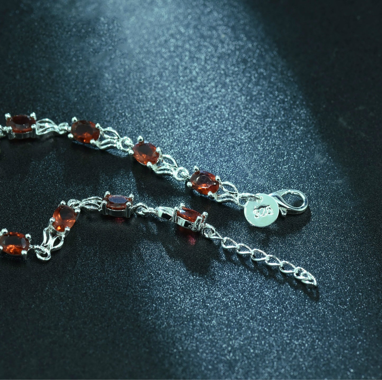 European and American ruby bracelet