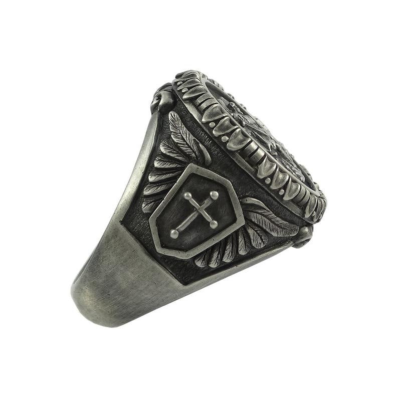 Vintage religious ring