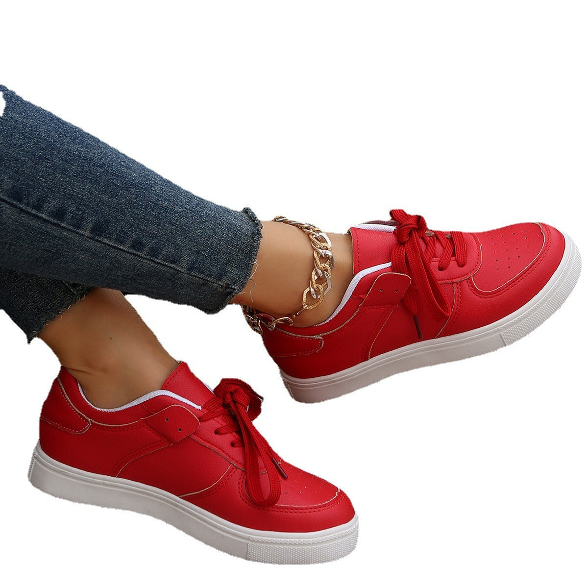 Solid Color Female Casual Sports Single-layer Shoes