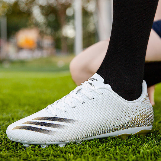 Zapatos de fútbol, ​​clavos de goma, clavos largos, zapatos de entrenamiento de césped artificial