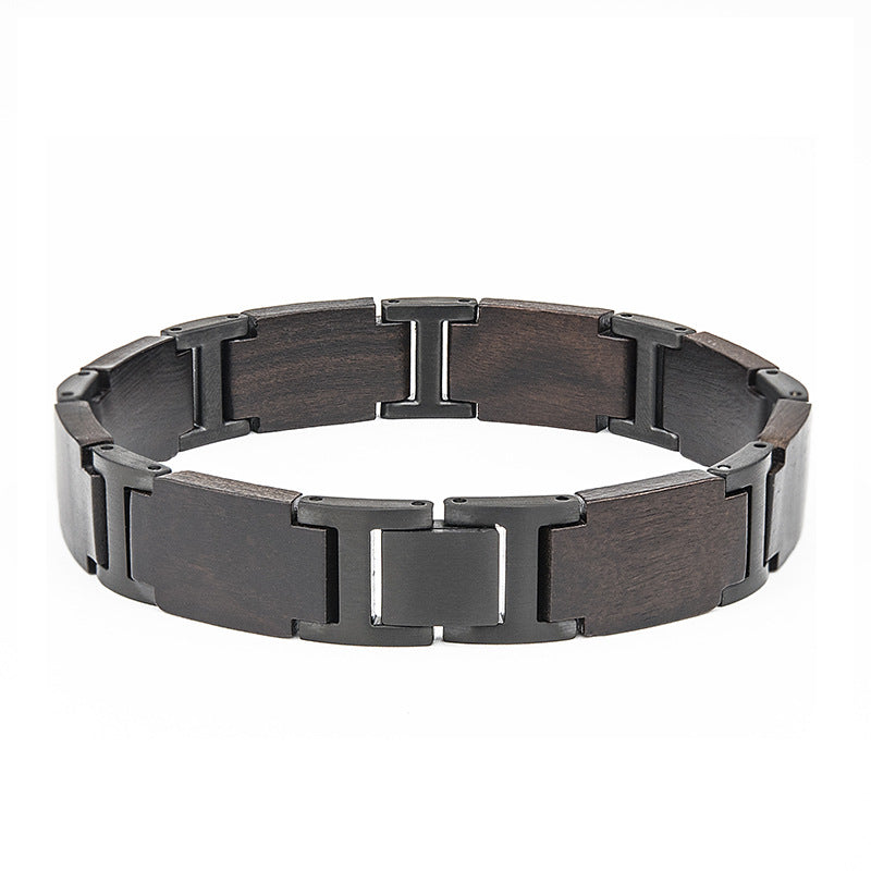 Pulsera de madera para pareja de hombres y mujeres.