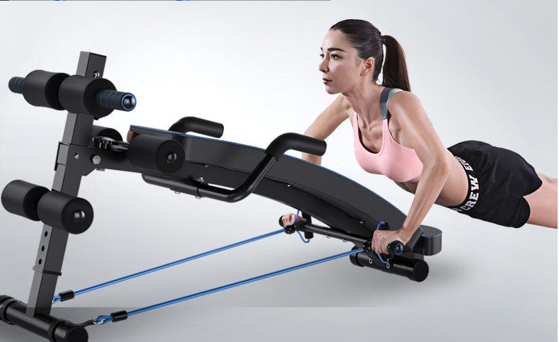 Tablero supino Equipo de ejercicios para abdominales en interiores