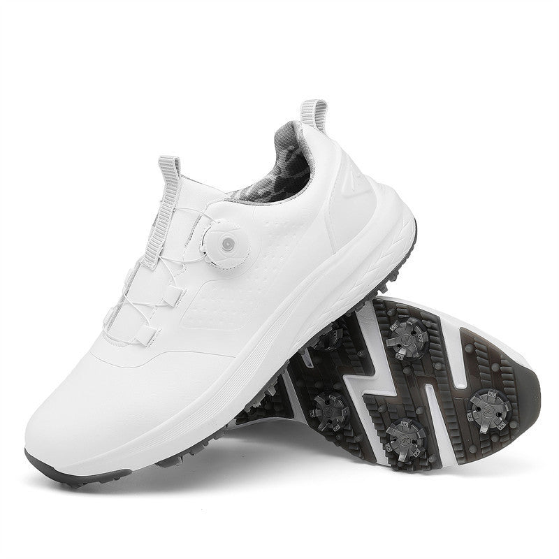 Golf Shoe Couple Waterproof Track Spikes Shoes