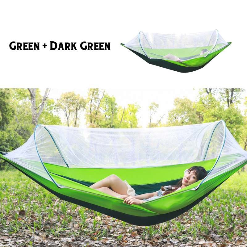 2 Tao Portable Outdoor Mosquito Parachute Hammock