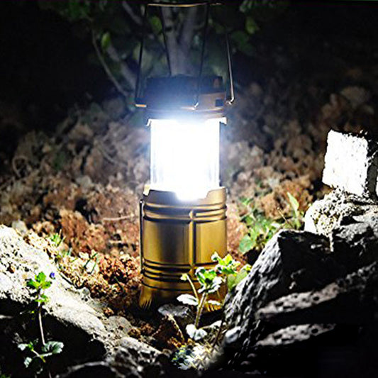 bagong solar charging type multifunctional telescopic camping lantern lantern outdoor camping tent lamp