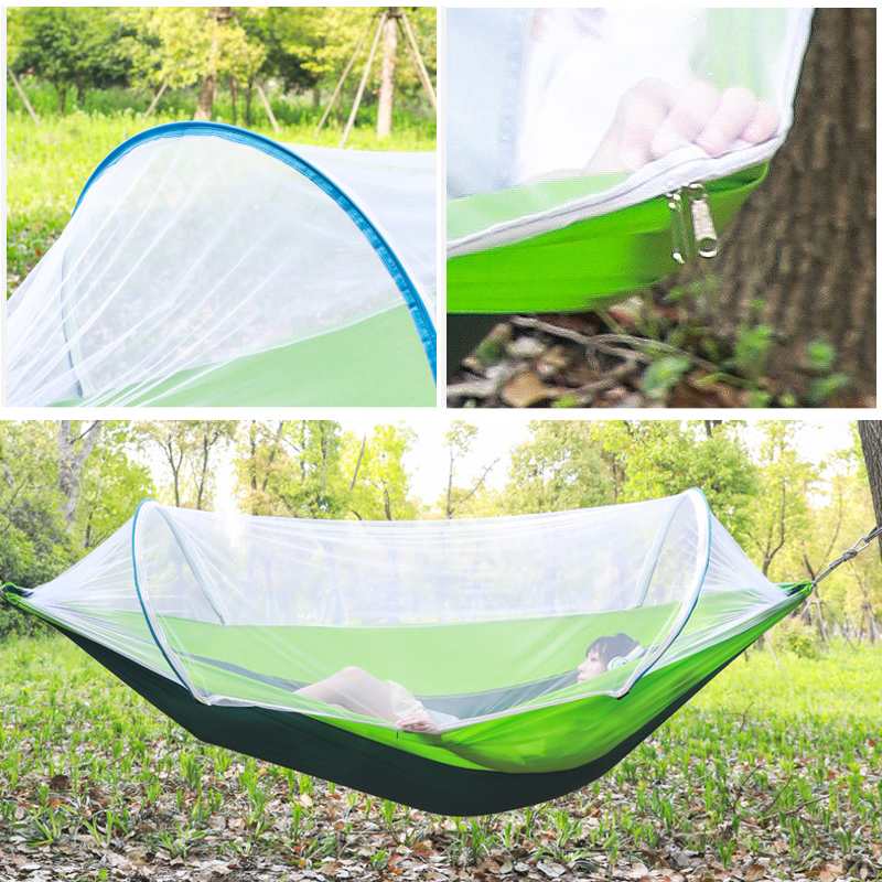 2 Tao Portable Outdoor Mosquito Parachute Hammock