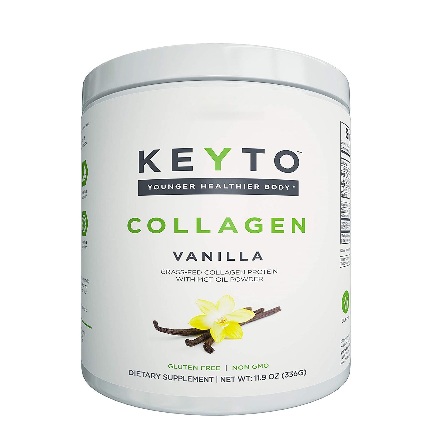 Vanilla-flavored Collagen Powder Hydrolyzed