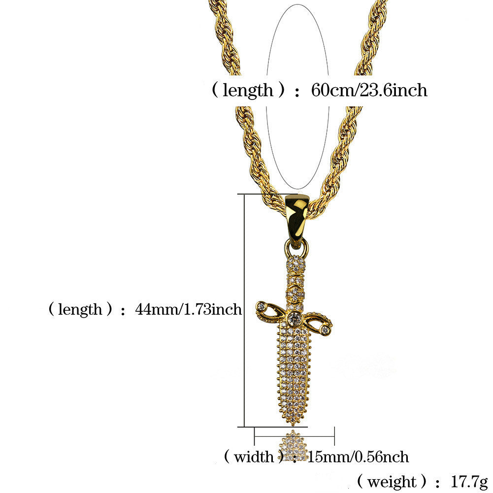 Male Hip Hop Necklace Pendant