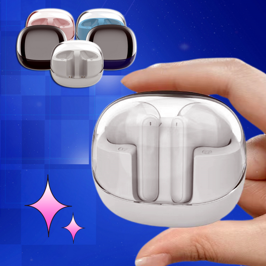 Wireless Bluetooth Headset Transparent Mini Bin