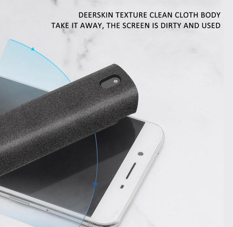 2 In 1 Phone Computer Screen Cleaner Kit Para sa Screen Dust Removal Microfiber Cloth Set