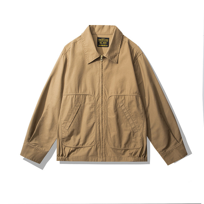 Men's Commemorative Edition Solid Color Travel Jacket