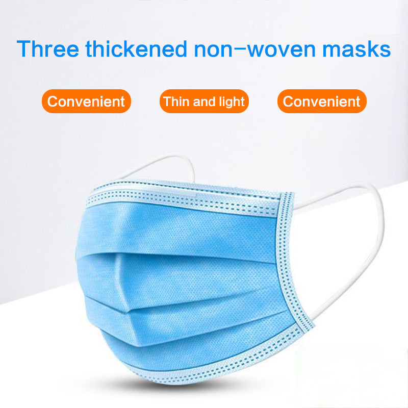 Propesyonal na Medical Mask Disposable 3-Ply Face Mask Antiviral Medical-Surgical Mask