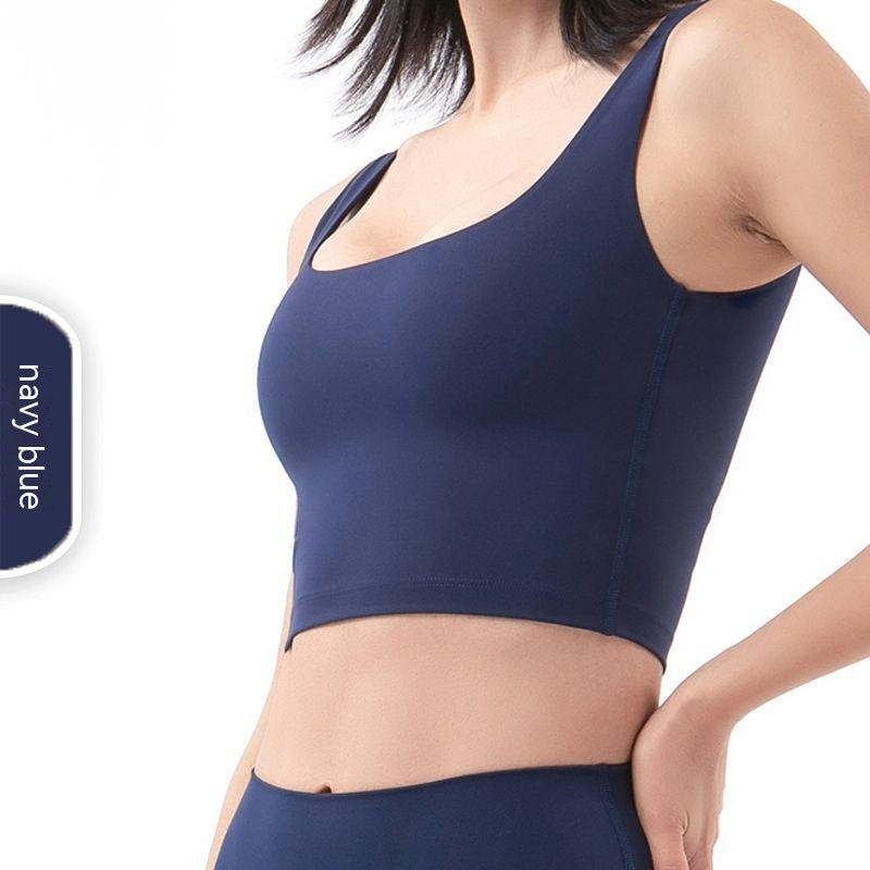 Women's Fashion Casual Deep U Back Yoga Vest Bra