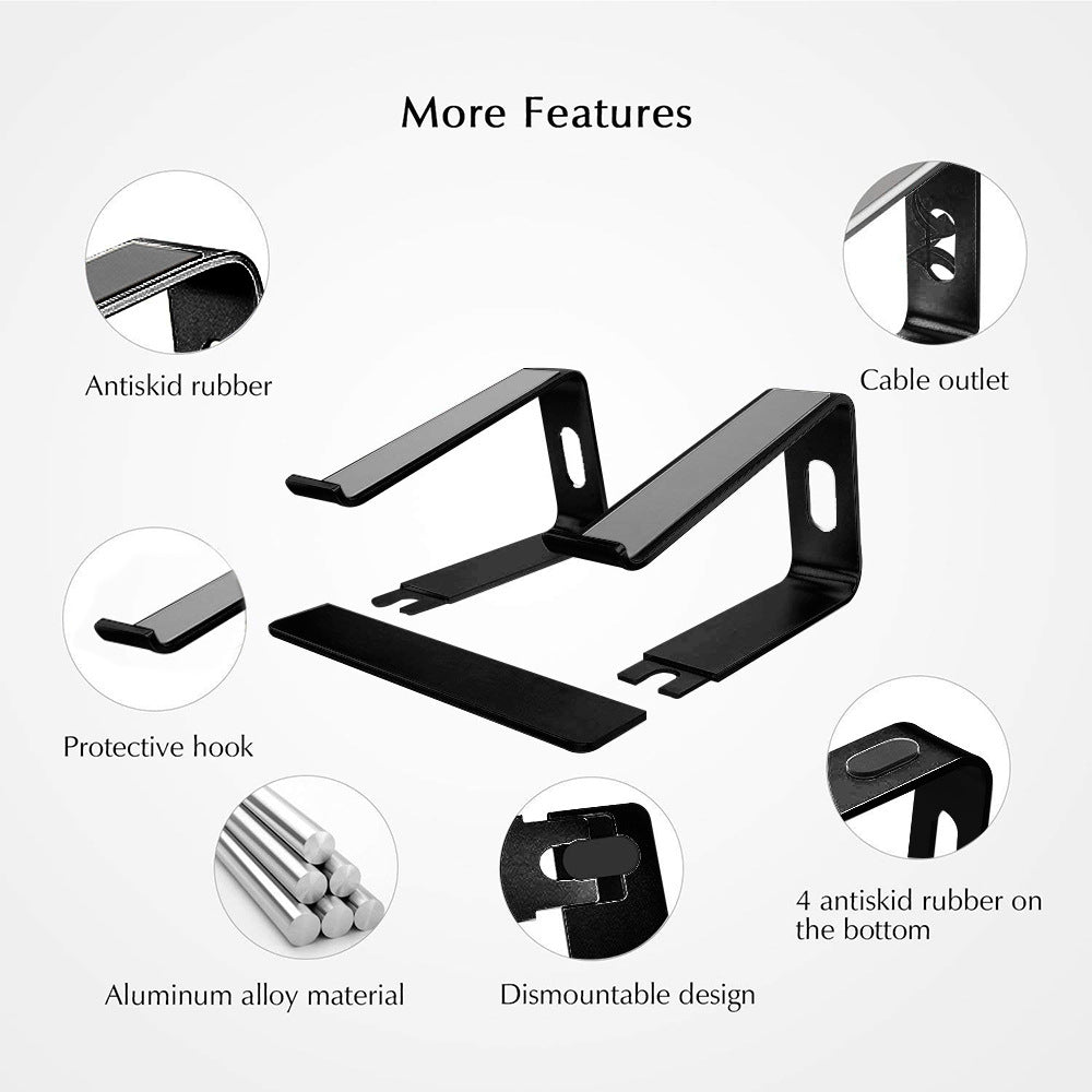 Soporte para ordenador portátil de aleación de aluminio