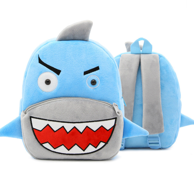 Mga Cute Plush Backpacks Kindergarten Cartoon School Bags Bag na Mga Laruan ng Bata