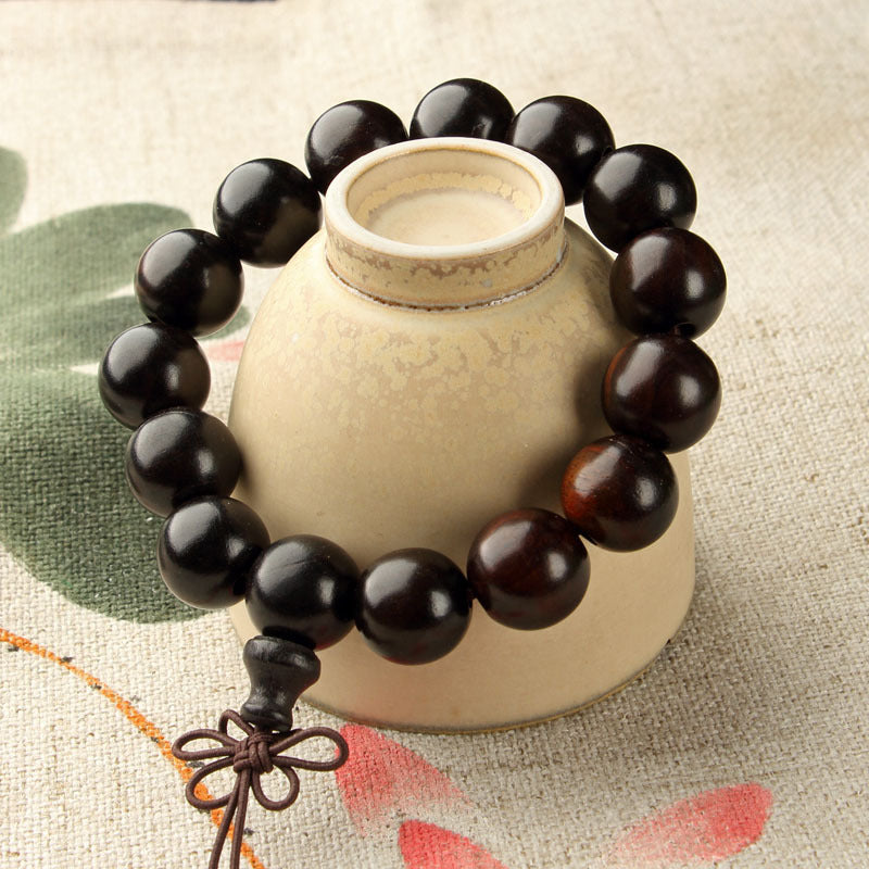 Buddha Beads Rosewood Bracelet