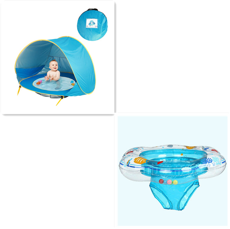 Baby Beach Tent Portable Shade Pool UV Protection Sun Shelter For Infant Outdoor Toys Child Swimming Pool Play House Tent Toys