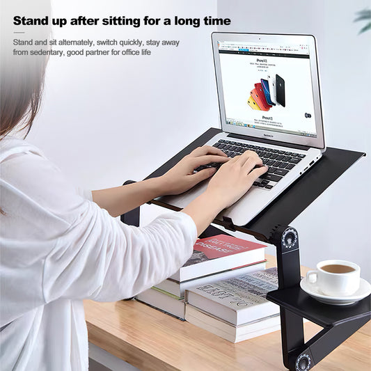 Folding Desk Retractable Adjustable Study Desk Sa Kama Aluminum Alloy Notebook Computer Bracket Lazy Desk