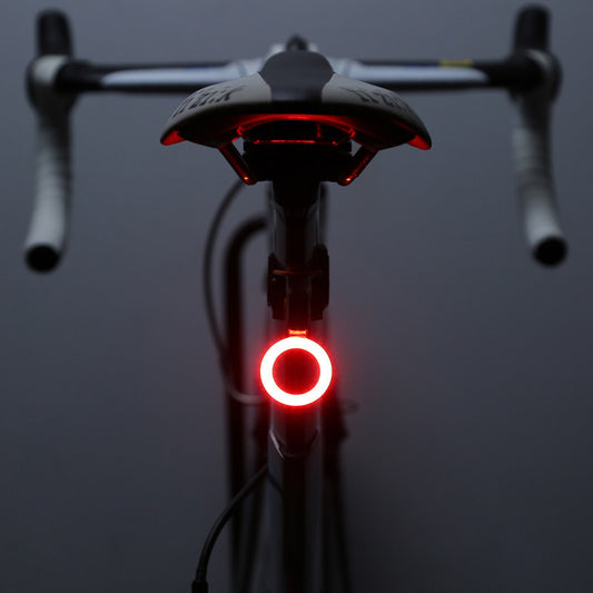 Luz trasera de bicicleta usb