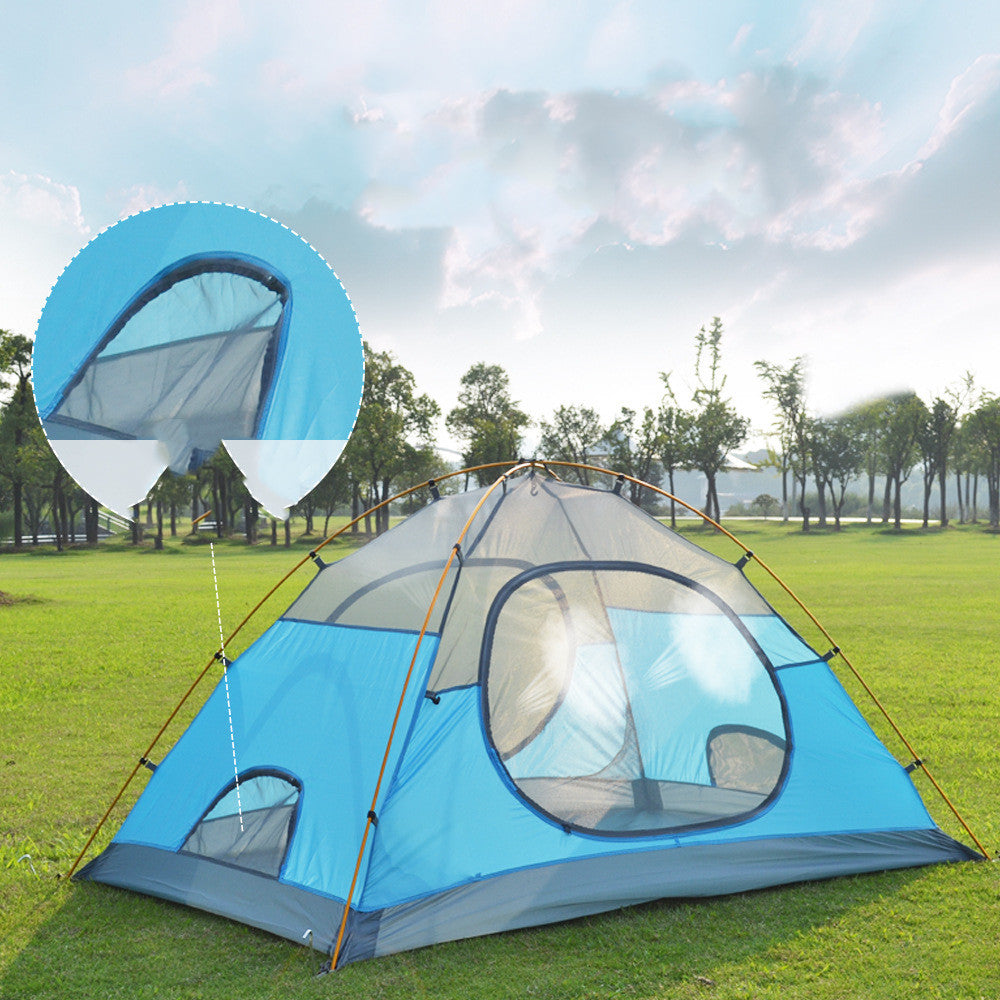 Wild couple tent