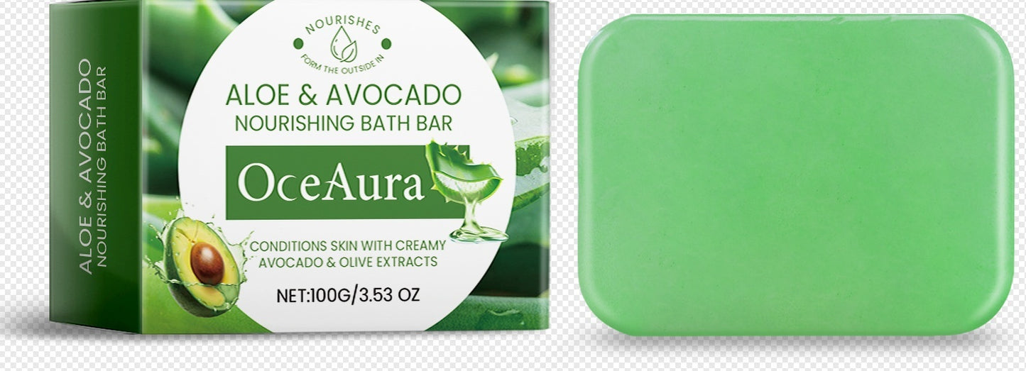 Herbal Aloe Vera Hair Care Soap Nourishes