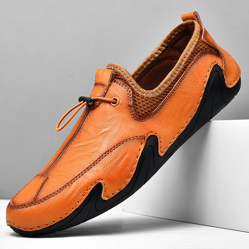 Fashion British Leisure Men's Leather Shoes