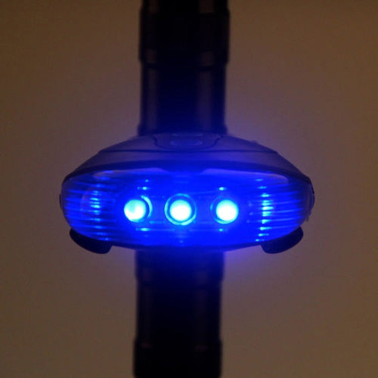 Luz trasera de bicicleta (5LED+2Laser)