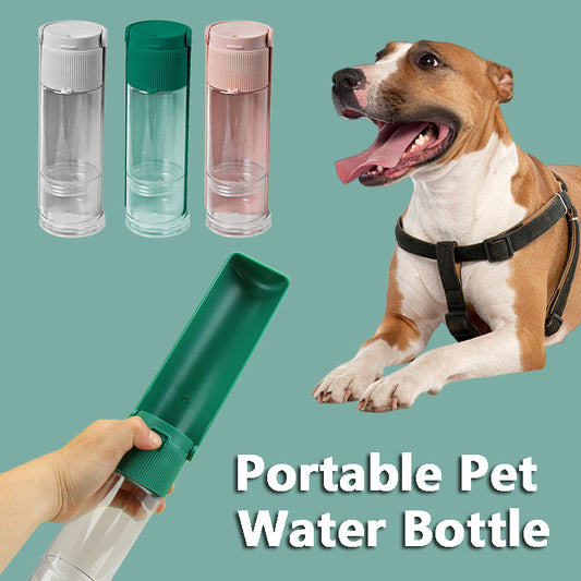 Suministros portátiles para mascotas, botella de agua, tazón para beber para perros, taza para viajes al aire libre, dispensador de agua para perros y gatos, alimentador