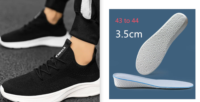 Breathable White Mesh Men's Casual Sneaker