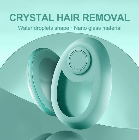 CJEER Na-upgrade na Crystal Hair Removal Magic Crystal Hair Eraser Para sa Babae at Lalaki Pisikal na Exfoliating Tool na Walang Sakit na Hair Eraser Removal Tool Para sa Legs Back Arms