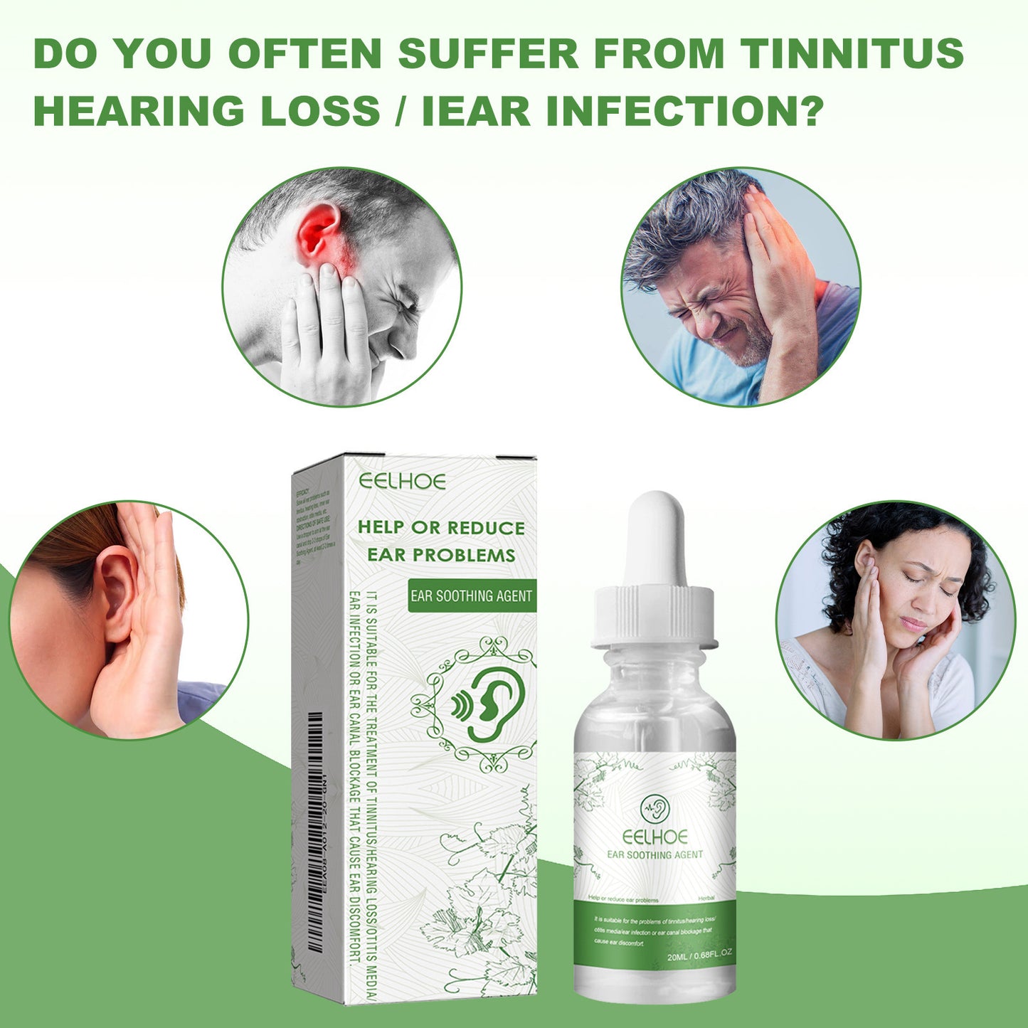 Relieve Inner Obstruction Tinnitus Discomfort Ear Health Care Ear Drop