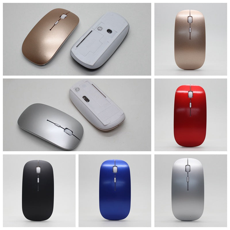 Factory direct businessthin wireless mouse + mobile U disk + pen tatlong piraso ng office gift custom-made LOGO