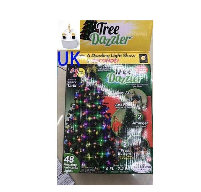 64 Light Dazzler Shower Tree Light Show Ng Christmas Tree