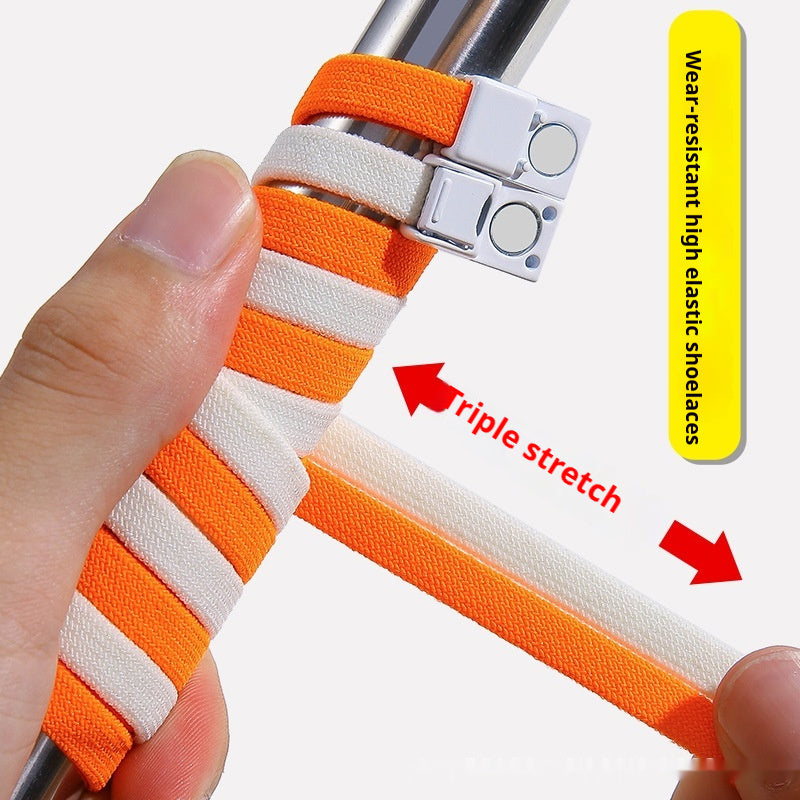 Free Shoelace For Lazy People Magnetic Buckle Men And Women