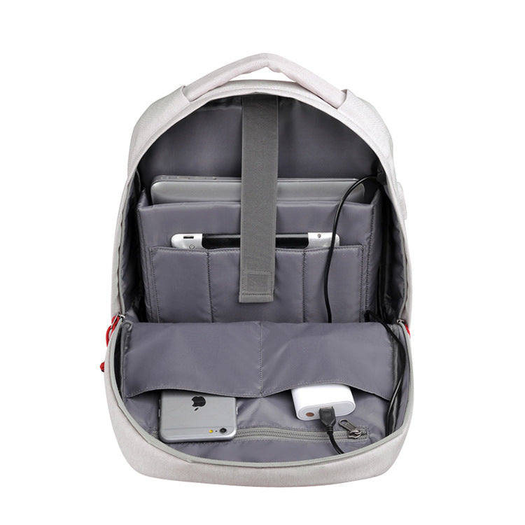 Cross border Picano custom na computer bag backpack leisure student package men at women multi-functional USB charging knapsack