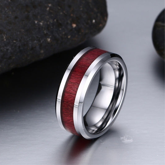 New Ruby Heart Ring Popular In Europe And America