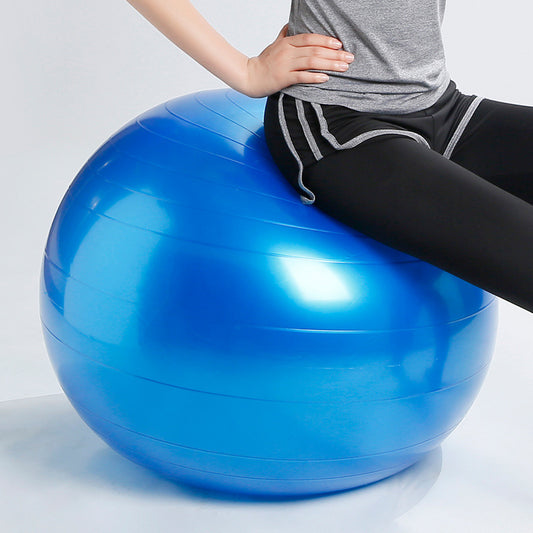 Pelota de Yoga Fitness principiante niños ejercicio más gimnasia pelota brillante