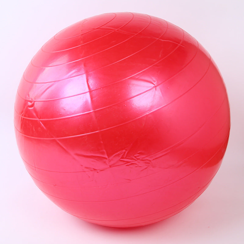 Yoga Ball Fitness Beginner Mga Bata Nag-eehersisyo ng Higit pang Gymnastics Glossy Ball